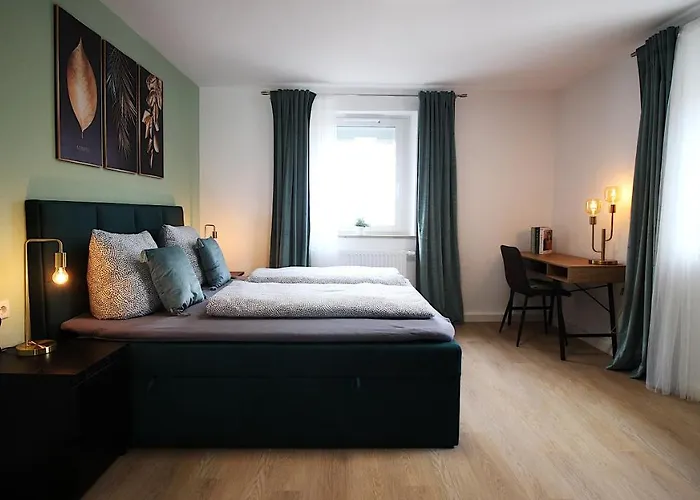 Modern Apartments In Wuerzburg, Near University Hospital, Free Parking